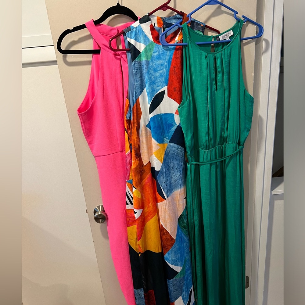 Summer maxi dress combo